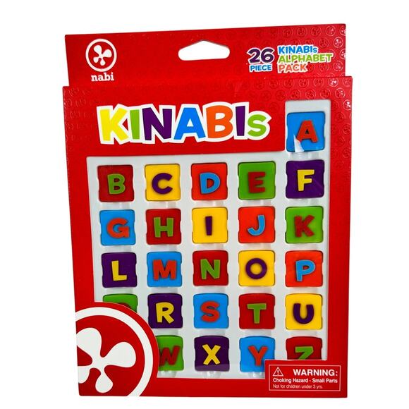 5 for $25| Nabi Fuhu KINABI 26 Piece Alphabet Letter Pack - Picture 1 of 5